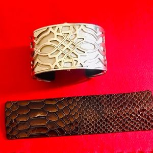 Brighton :   Christo Paris Wide Cuff Bracelet